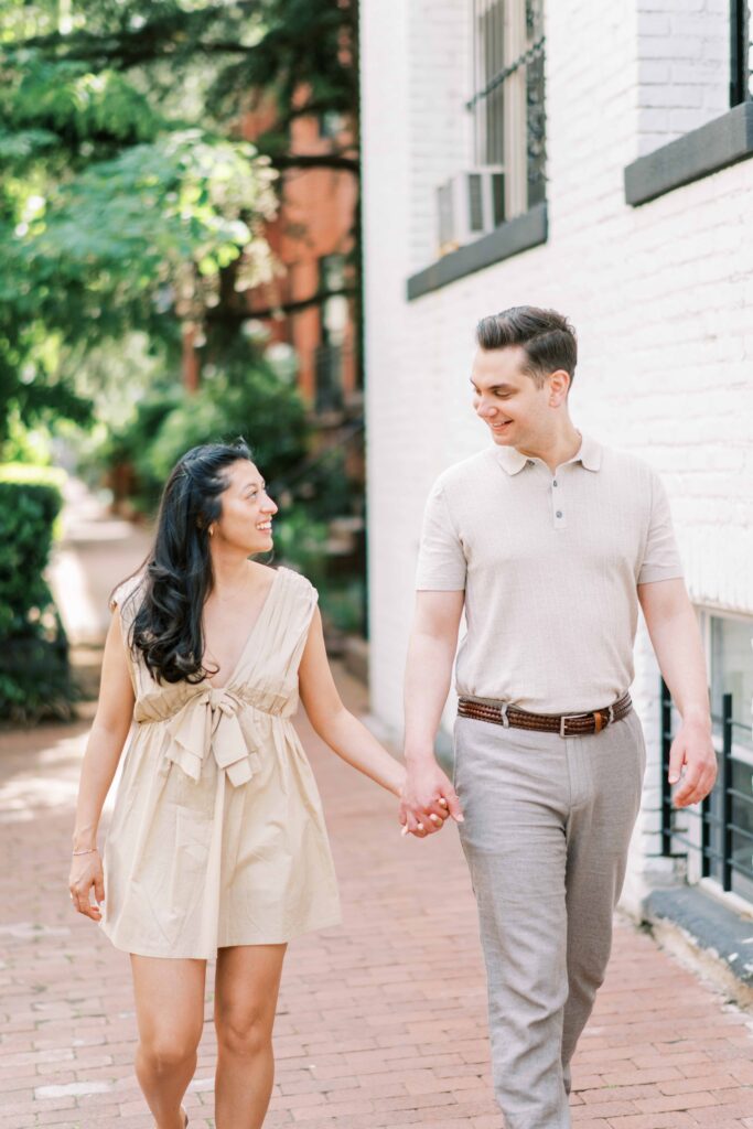 Washington DC mini engagement session