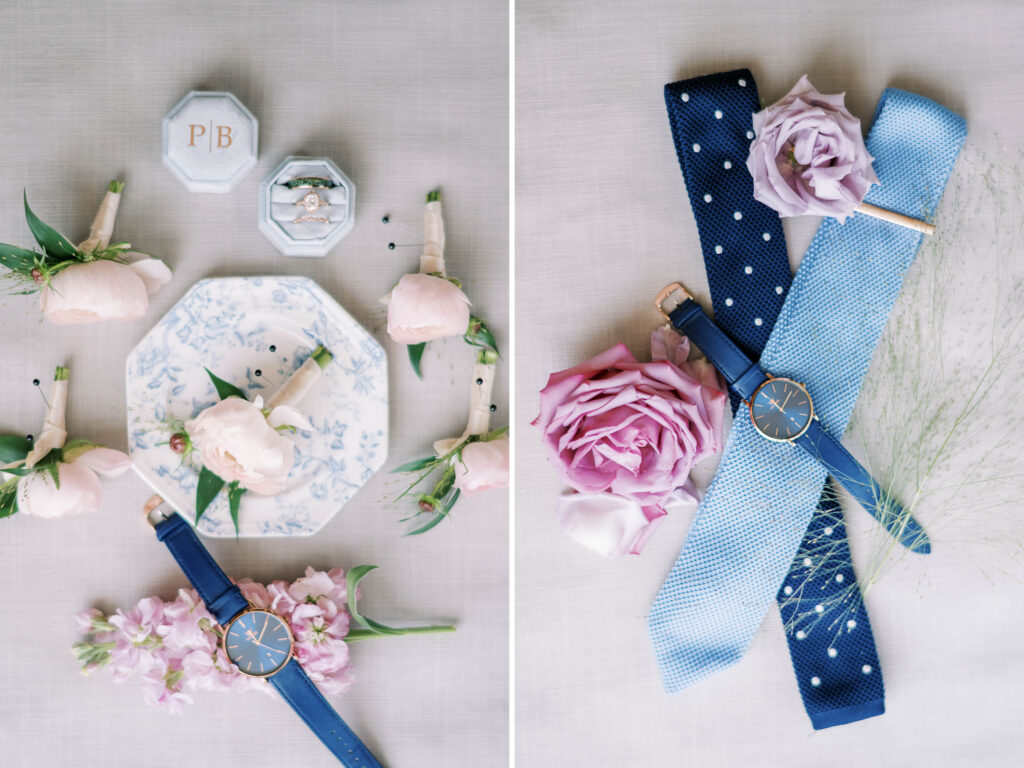 colorful wedding details