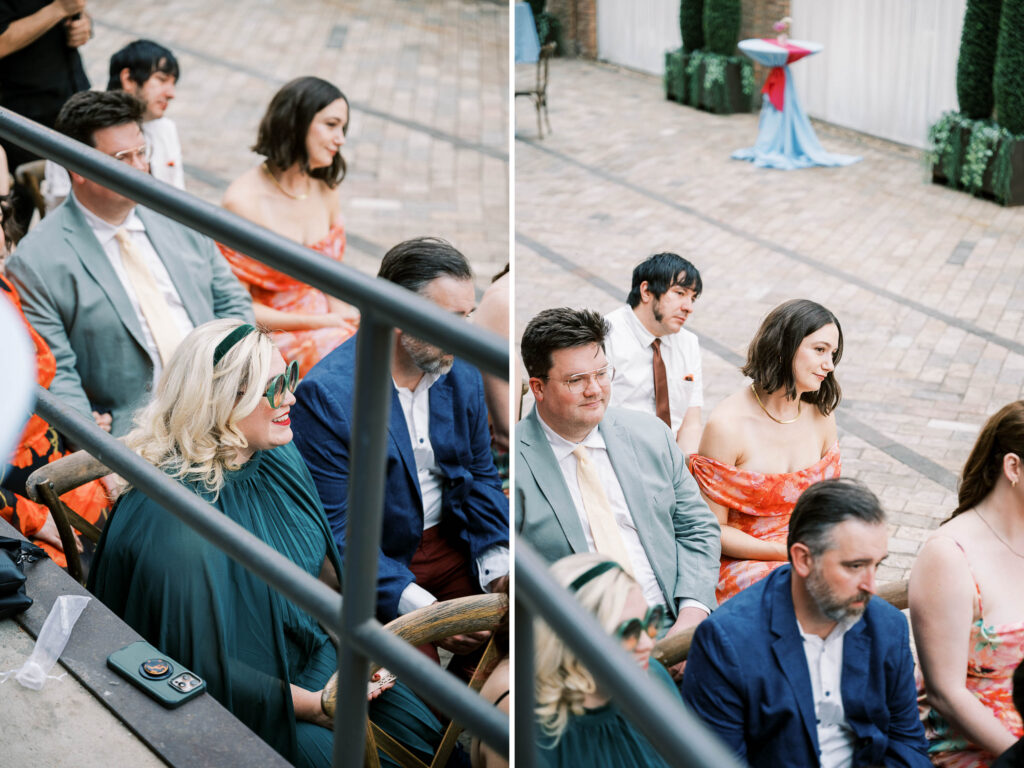 Bridgeport Art Center Sculpture Garden wedding