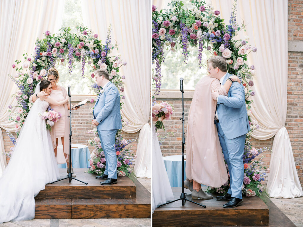Bridgeport Art Center Sculpture Garden wedding