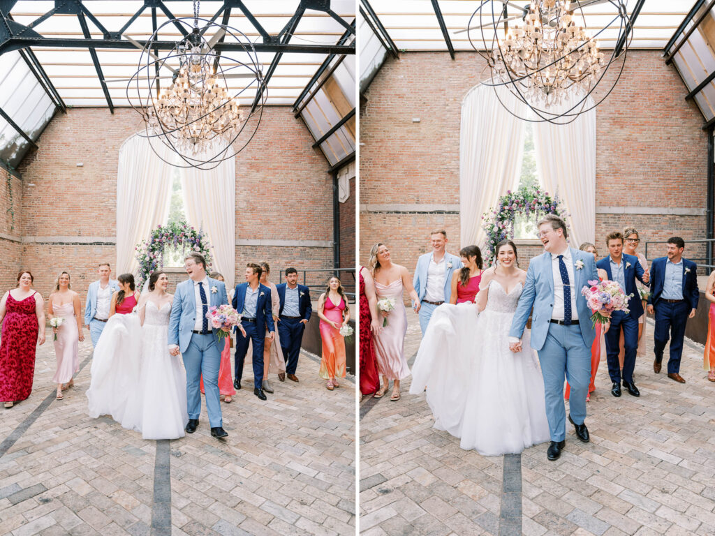 Bridgeport Art Center Sculpture Garden wedding