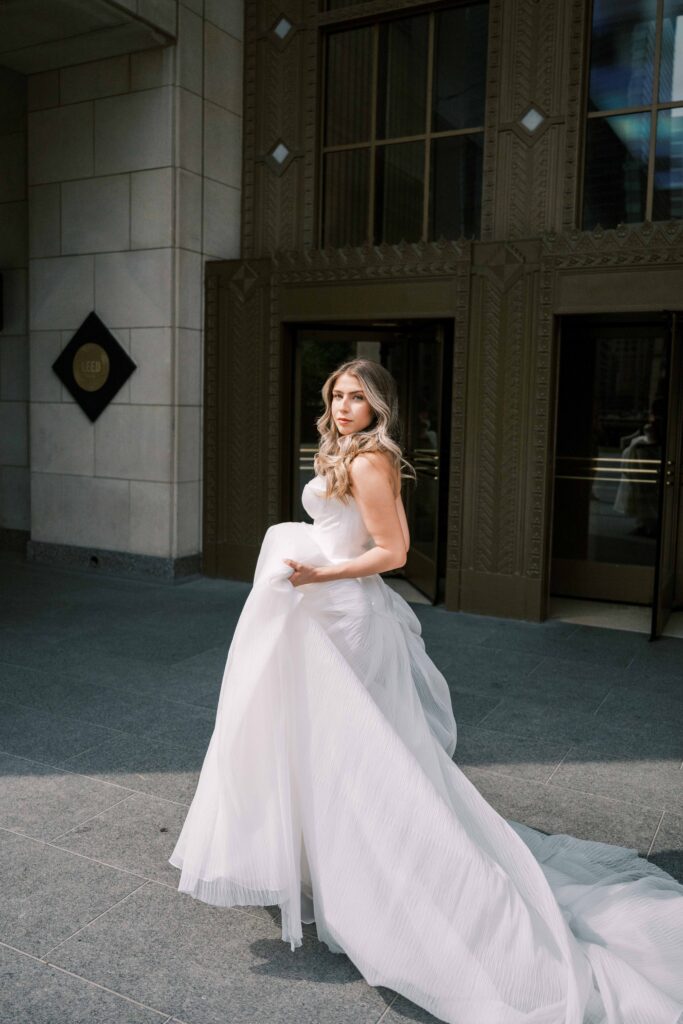 editorial brand photography by Danielle Heinson Photography for Jessica Couture dress designer