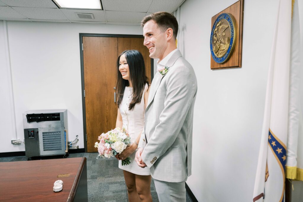 Chicago City Hall Elopement photographer