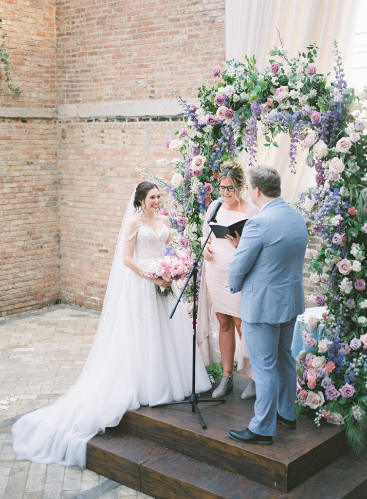 Bridgeport Art Center Sculpture Garden wedding