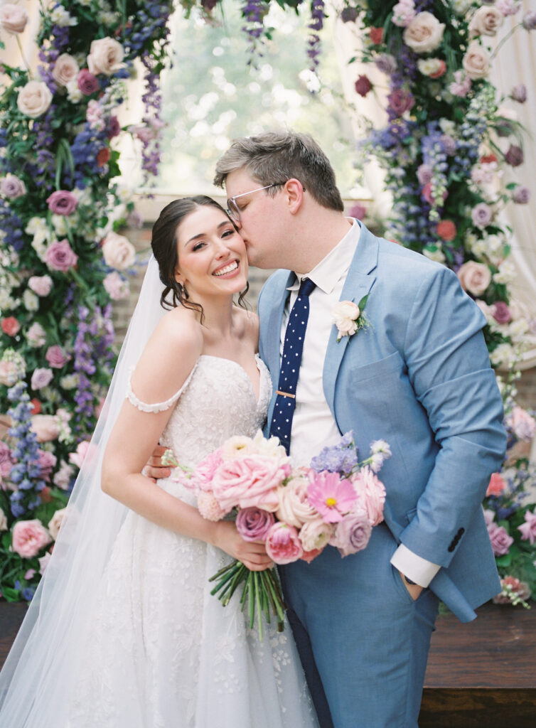 Bridgeport Art Center Sculpture Garden wedding photographed by Danielle Heinson Chicago