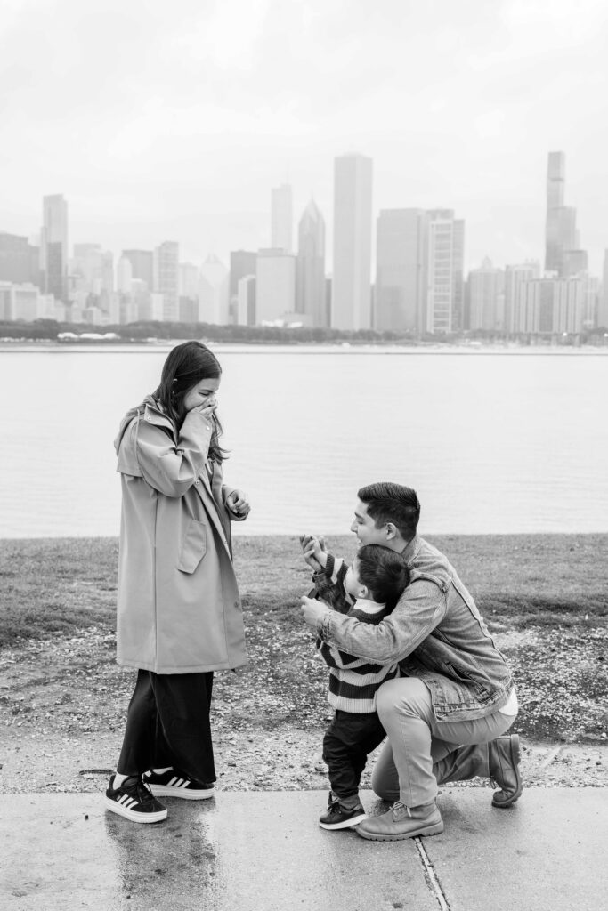 surprise proposal on vacation