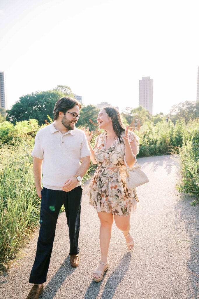Lincoln Park Zoo proposal photography