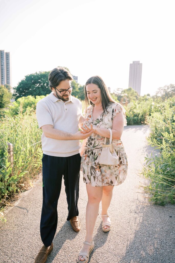 outfit ideas; what to wear for a proposal