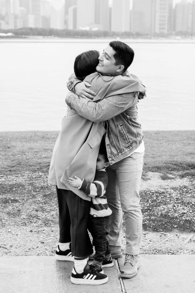 surprise proposal at the Adler Planetarium in Chicago