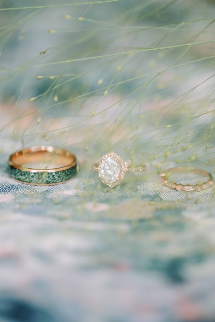 unique round cut diamond ring; wedding ring styles