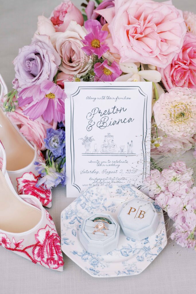 unique wedding detail photography compositions
