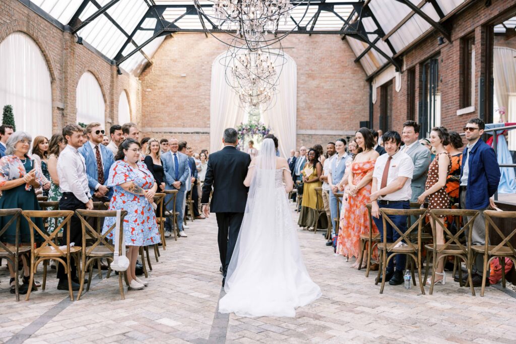 Bridgeport Art Center Sculpture Garden wedding
