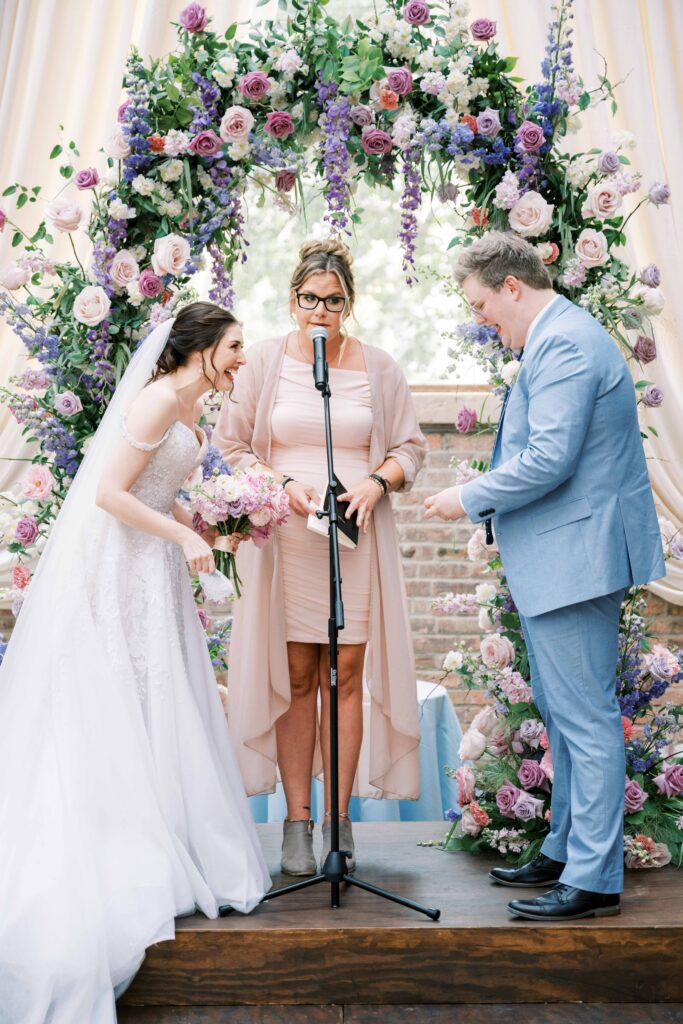 Bridgeport Art Center Sculpture Garden wedding
