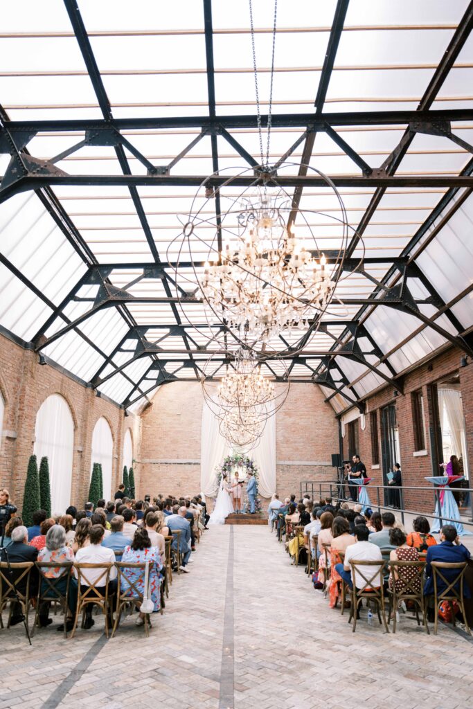 Bridgeport Art Center Sculpture Garden wedding