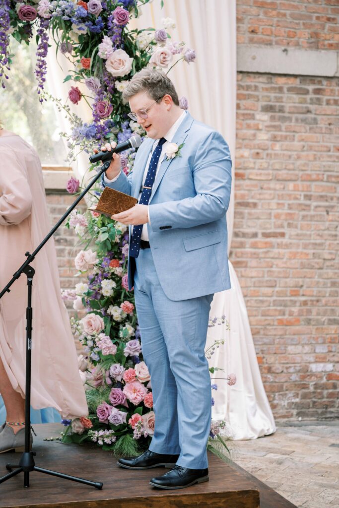 Bridgeport Art Center Sculpture Garden wedding