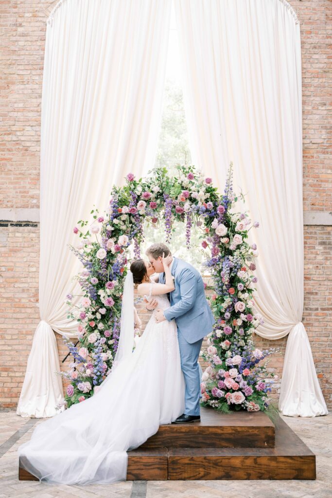 Bridgeport Art Center Sculpture Garden wedding