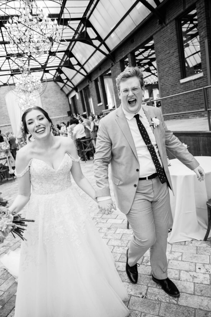 wedding exit photos