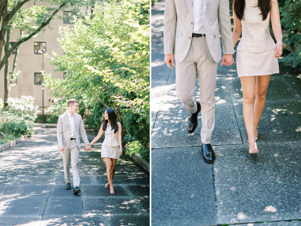 Editorial Chicago Elopement Photography at the Wrigley Building