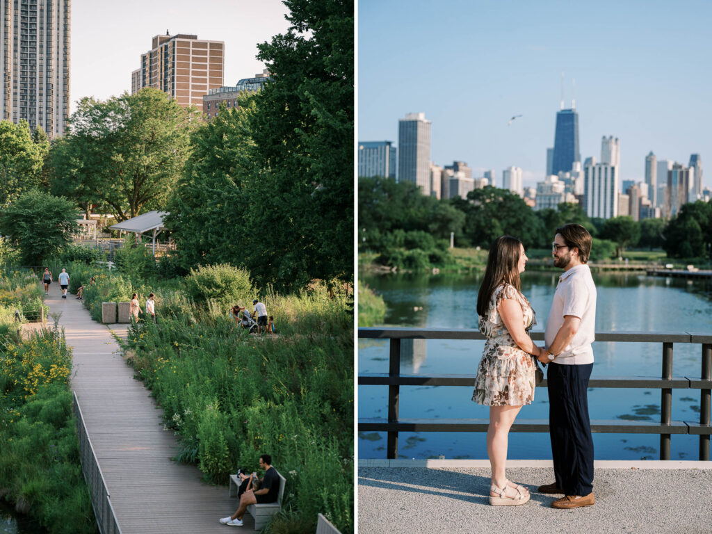 Lincoln Park Zoo proposal photography