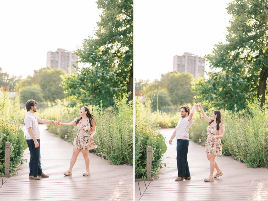 Lincoln Park Zoo proposal photography