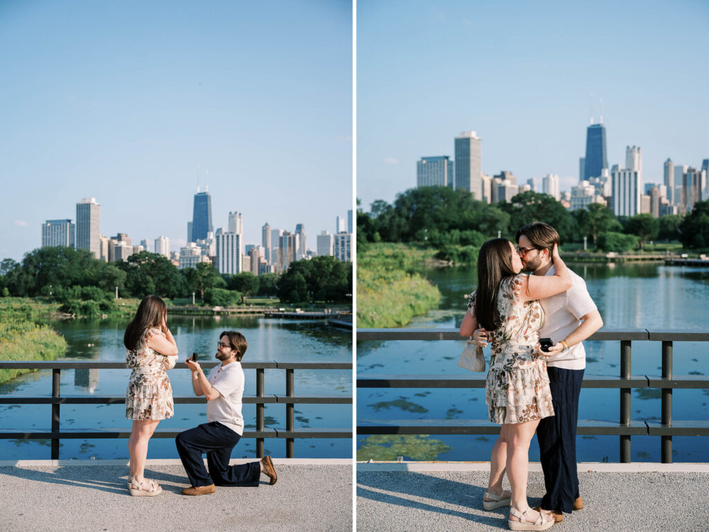 Lincoln Park Zoo proposal photography