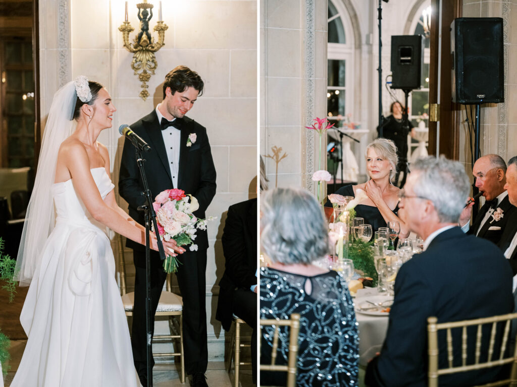fashion-forward Armour House wedding