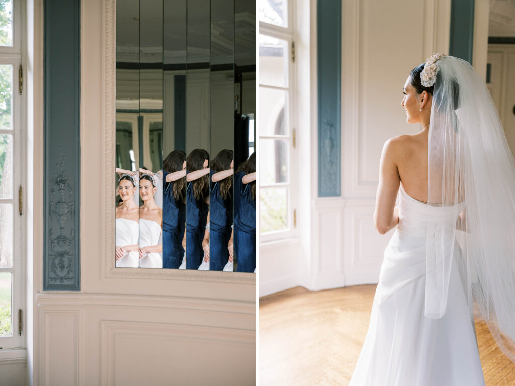 fashion-forward Armour House wedding