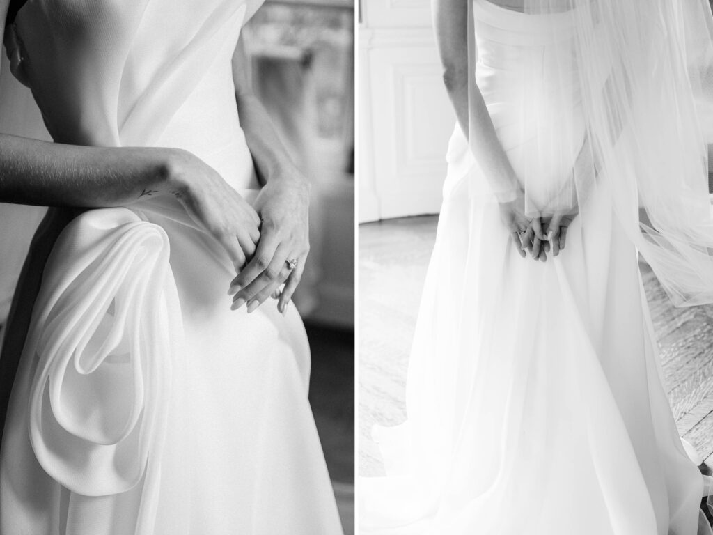 fashion-forward Armour House wedding