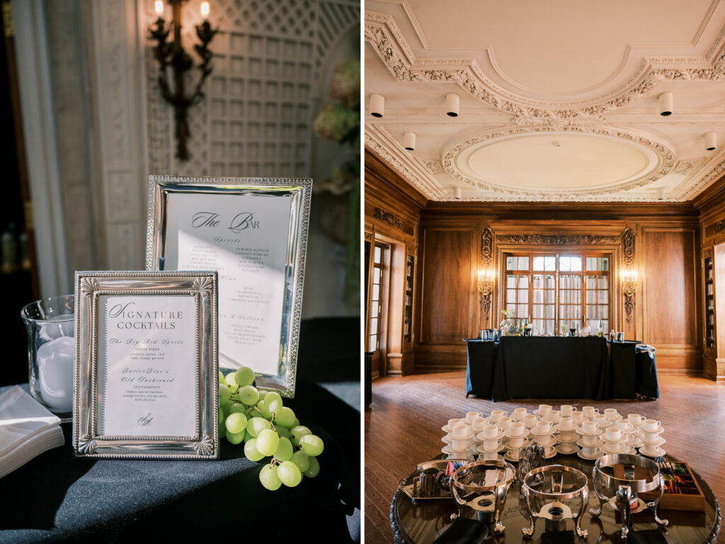 fashion-forward Armour House wedding