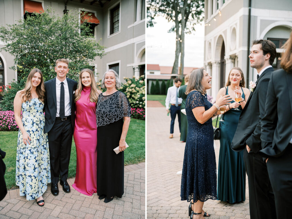 fashion-forward Armour House wedding