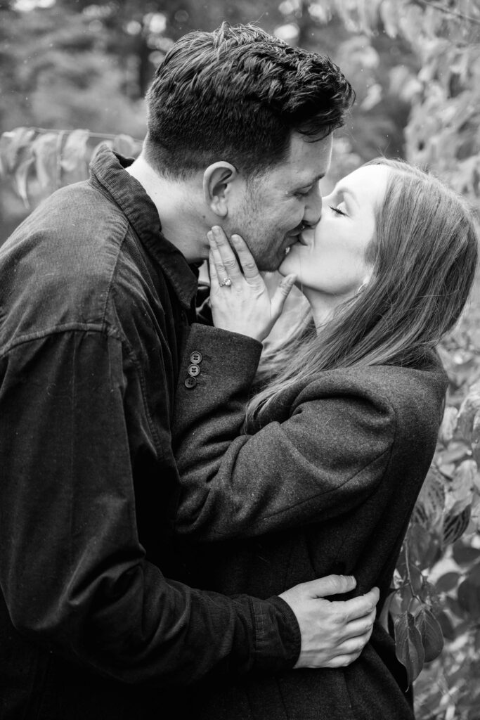 Alfred Caldwell Lily Pool Proposal in Lincoln Park, Photographed by Danielle Heinson Photography