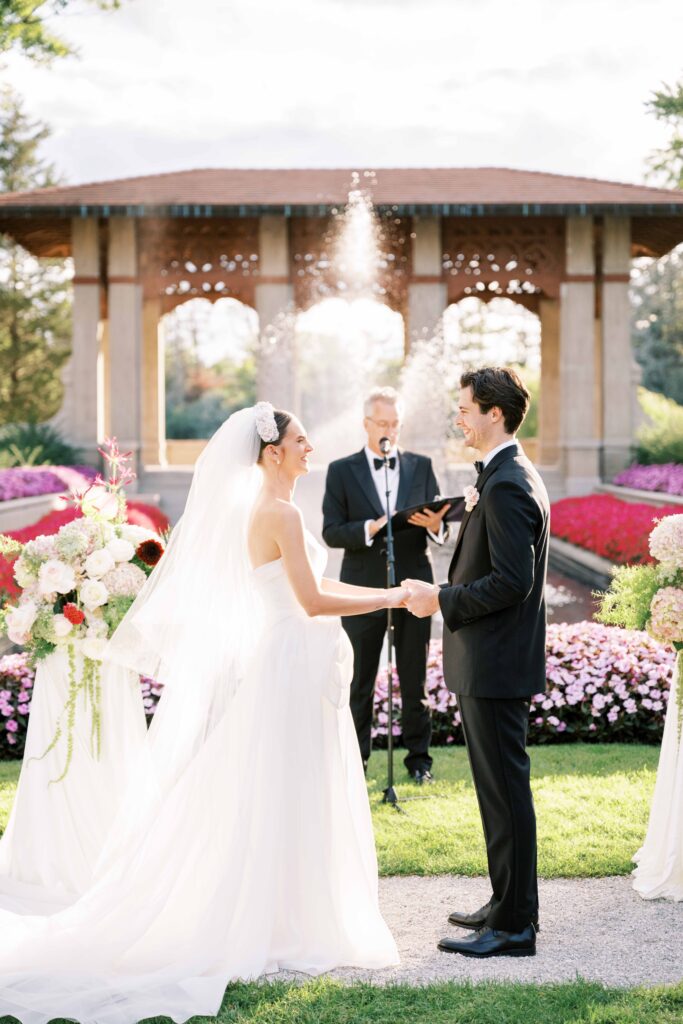 fashion-forward Armour House wedding