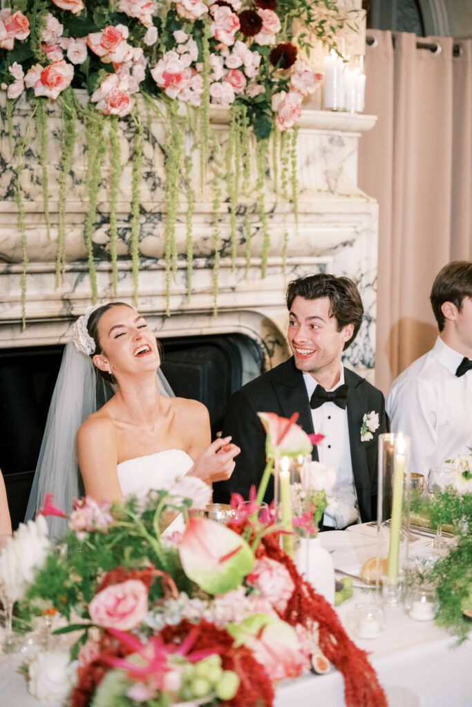 fashion-forward Armour House wedding
