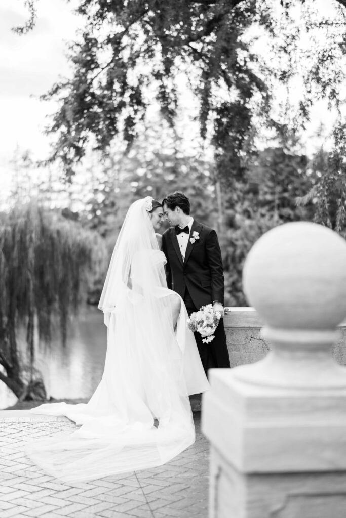 fashion-forward Armour House wedding