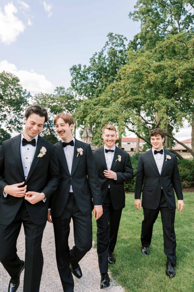 fashion-forward Armour House wedding