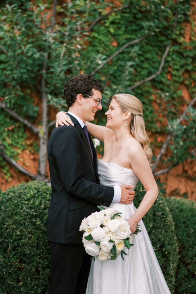 Garfield Conservatory wedding portraits by Danielle Heinson